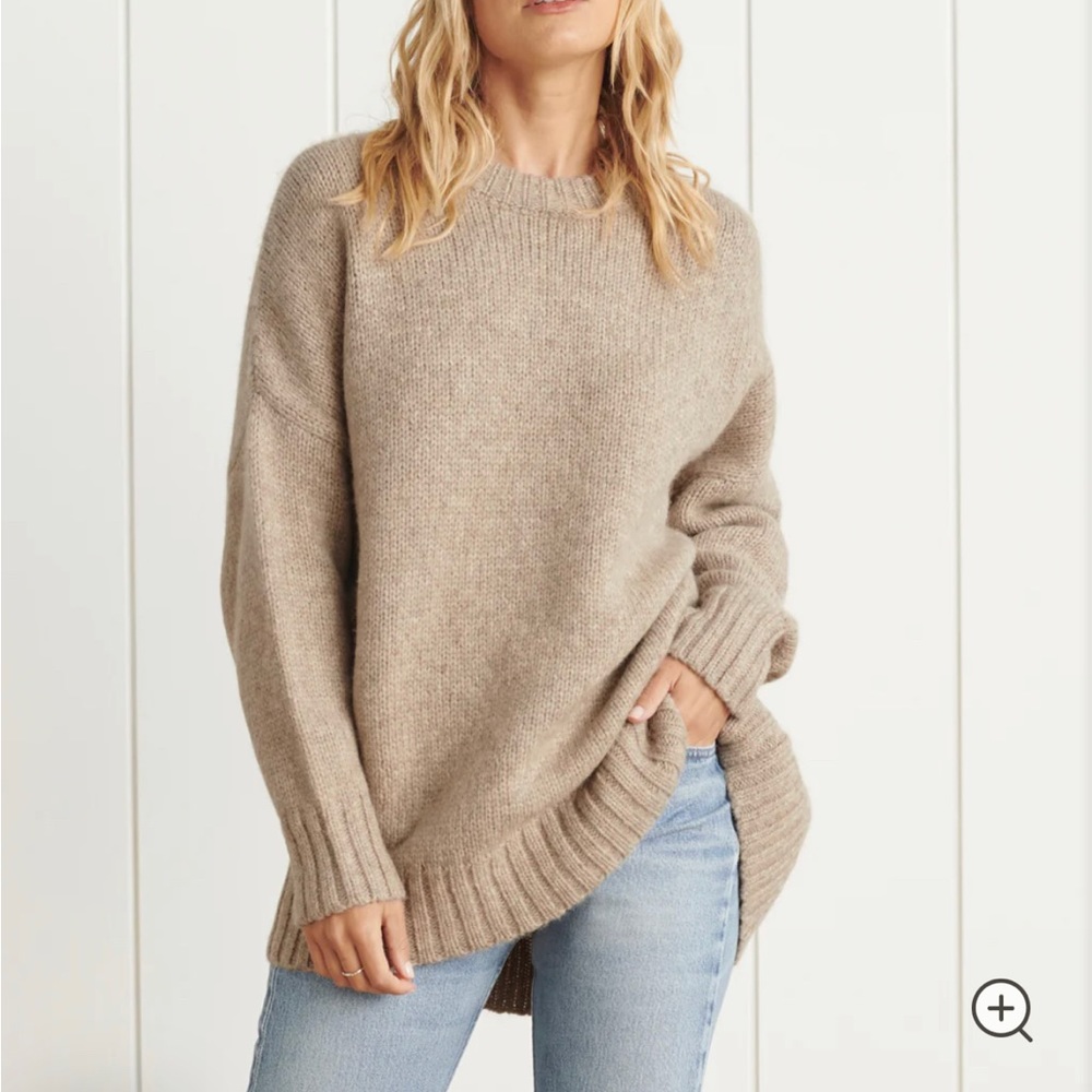 Jenni Kayne alpaca cocoon crewneck sweater, XXS